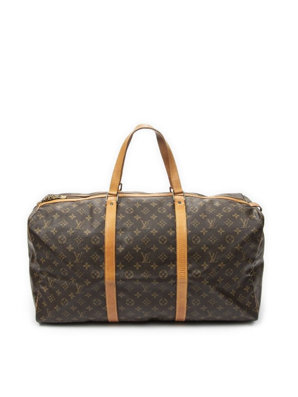 Louis Vuitton Sac Seau Pull Brown Monogram Canvas Shoulder Bag